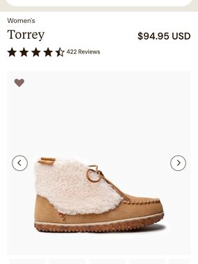 Minnetonka Torrey Bootie Slippers Women 8.5M Cinnamon Multi Suede Wool